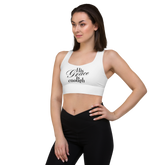 Longline sports bra